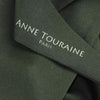 Silk twillies: black silk twilly by ANNE TOURAINE Paris™
