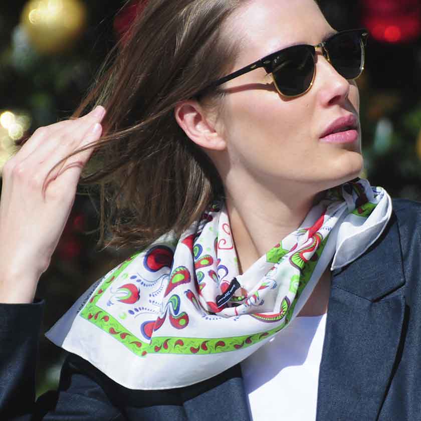 PIRATE HEADSCARF: THE ULTIMATELY FEMININE HEAD WRAP! - ANNE TOURAINE Paris™  Scarves & Foulards