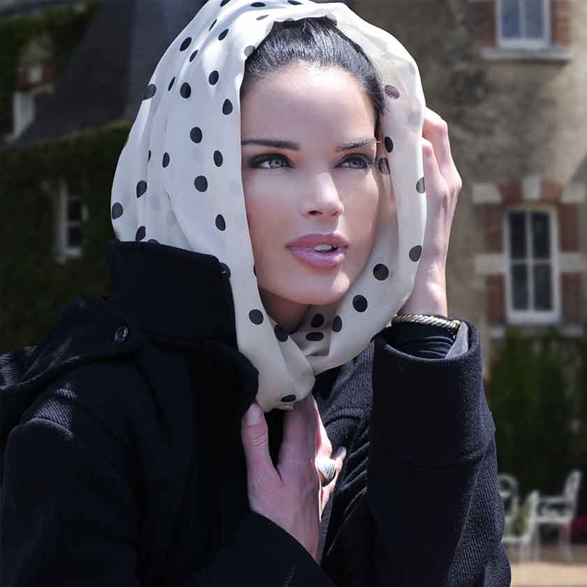 Luxury Brand Fashion Scarfe Real silk Scarf Ladies Hangzhou French satin  long silk scarf Women 100% Silk Scarf Women