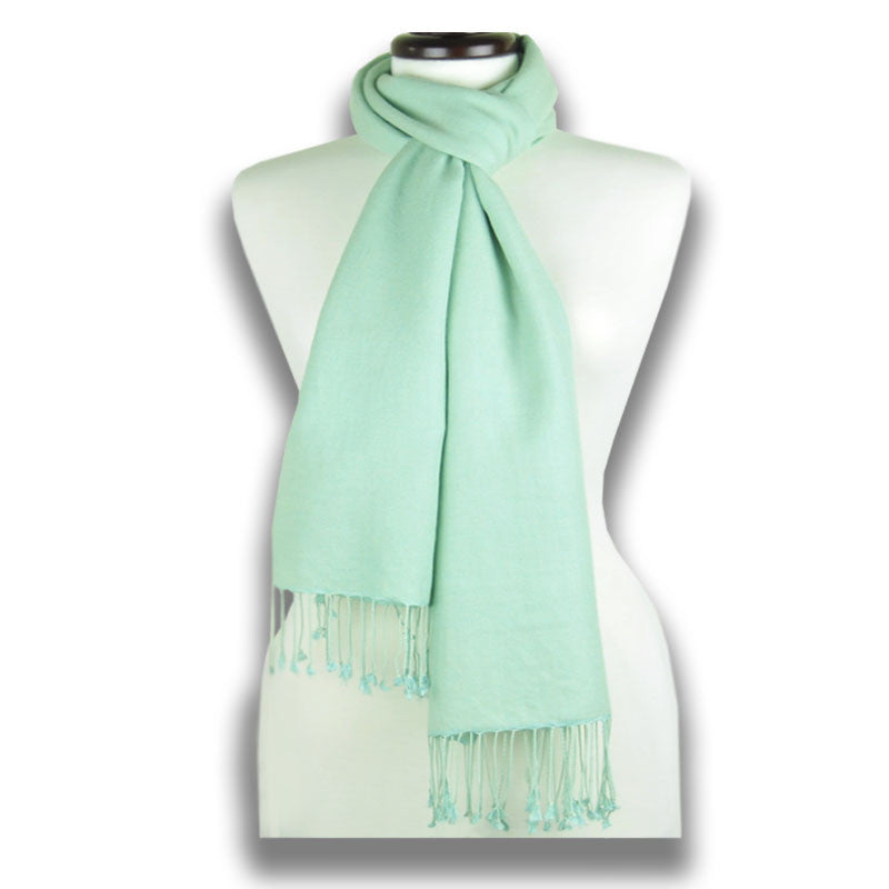 Teal blue pashmina cashmere silk by ANNE TOURAINE Paris™: soft,warm,and cozy (2)