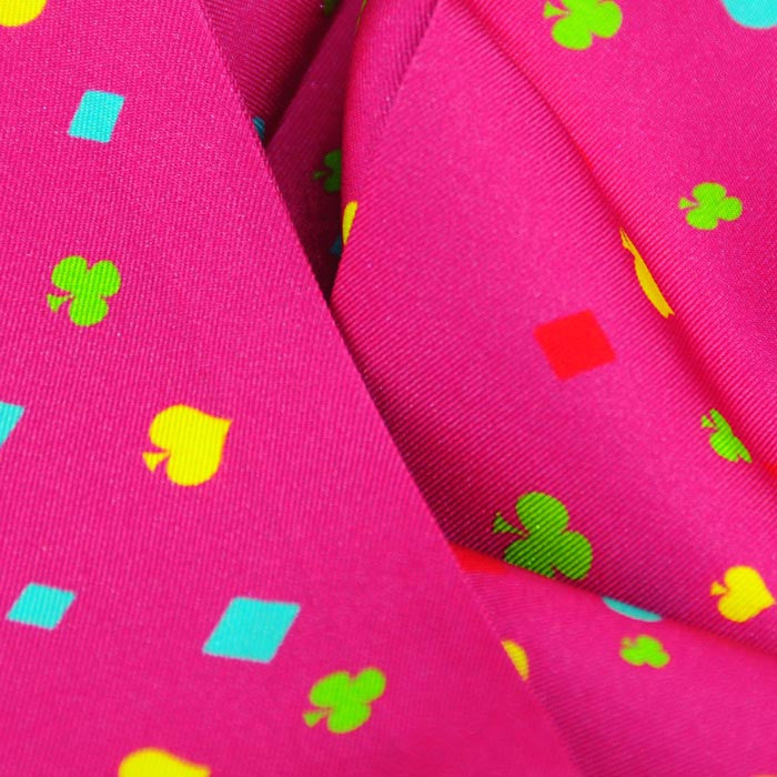 Silk twillies: fancy pink silk twilly by ANNE TOURAINE Paris™