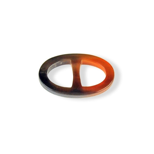 Moyenne Luxe Reversible Horn Scarf Ring or Pendant – Carre de Paris